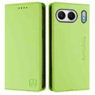 For OnePlus Nord 4 5G Global RC01 Dual-Folded Magnetic Suction RFID Leather Phone Case(Grass Green) - 2