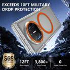 For Huawei Mate X3 lce Folding Series MagSafe Integrated Clear PC Phone Case(Orange) - 3