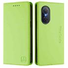 For Honor 50 SE / Huawei nova 9 SE RC01 Dual-Folded Magnetic Suction RFID Leather Phone Case(Grass Green) - 2