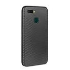 For OPPO A7(AX7) / A5s / AX5s / A12 Carbon Fiber Texture Horizontal Flip TPU + PC + PU Leather Case with Card Slot(Black) - 3