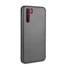 For OPPO A91 / F15 Reno3(Southeast Asia Version) Carbon Fiber Texture Horizontal Flip TPU + PC + PU Leather Case with Card Slot(Black) - 3