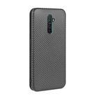 For OPPO Rnoe Ace Carbon Fiber Texture Horizontal Flip TPU + PC + PU Leather Case with Card Slot(Black) - 3