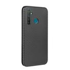 For OPPO Realme 5 / Realme 5s Carbon Fiber Texture Horizontal Flip TPU + PC + PU Leather Case with Card Slot(Black) - 3