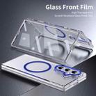 For Samsung Galaxy Z Fold7 5G lce Folding Series MagSafe Integrated Clear PC Phone Case(Royal Blue) - 2