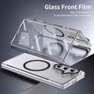 For Samsung Galaxy Z Fold7 5G lce Folding Series MagSafe Integrated Clear PC Phone Case(Black) - 2