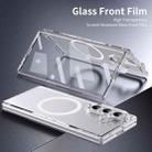 For Samsung Galaxy Z Fold7 5G lce Folding Series MagSafe Integrated Clear PC Phone Case(Silver) - 2