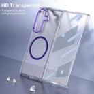 For Samsung Galaxy Z Fold7 5G lce Folding Series MagSafe Integrated Clear PC Phone Case(Purple) - 3