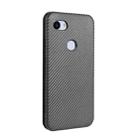 For Google Pixel 3a Carbon Fiber Texture Horizontal Flip TPU + PC + PU Leather Case with Card Slot(Black) - 3