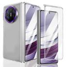 For Huawei Mate X5 lce Folding Series Integrated Clear PC Phone Case(Purple) - 1