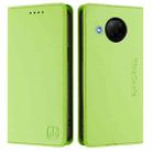 For Xiaomi Mi 10T Lite 5G RC01 Dual-Folded Magnetic Suction RFID Leather Phone Case(Grass Green) - 2