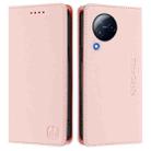 For Xiaomi Civi 3 5G RC01 Dual-Folded Magnetic Suction RFID Leather Phone Case(Pink) - 2