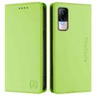 For Xiaomi Civi 1S RC01 Dual-Folded Magnetic Suction RFID Leather Phone Case(Grass Green) - 2