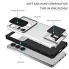 For Samsung Galaxy S25 Ultra 5G Stereoscopic Holder Sliding Camshield Phone Case(White) - 3