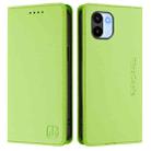 For Redmi A1 4G Global / A2 4G RC01 Dual-Folded Magnetic Suction RFID Leather Phone Case(Grass Green) - 2