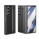 For Samsung Galaxy Z Fold6 Integrated PC + PU Phone Case with Pen / Pen Box(Black) - 1