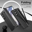 For Samsung Galaxy Z Fold6 Integrated PC + PU Phone Case with Pen / Pen Box(Black) - 2
