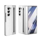 For Samsung Galaxy Z Fold6 Integrated PC + PU Phone Case with Pen / Pen Box(White) - 1