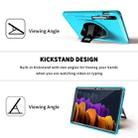 For Samsung Galaxy Tab S8 / Galaxy Tab S7 (2020) T870 360 Degree Rotation PC+TPU Protective Cover with Holder & Hand Strap(Light Blue) - 3