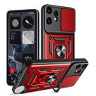 For Nothing CMF Phone 2 Pro Sliding Camera Cover Design TPU+PC Phone Case(Red) - 1