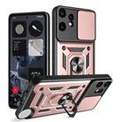 For Nothing CMF Phone 2 Pro Sliding Camera Cover Design TPU+PC Phone Case(Rose Gold) - 1