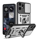 For Nothing CMF Phone 2 Pro Sliding Camera Cover Design TPU+PC Phone Case(Silver) - 1