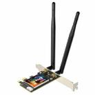 EDUP EP-BE9715 8774Mbps WiFi 7 Bluetooth 5.4 Tri-Band PCI-E WiFi Adapter Wireless Network Card(Black) - 1