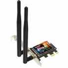 EDUP EP-BE9715 8774Mbps WiFi 7 Bluetooth 5.4 Tri-Band PCI-E WiFi Adapter Wireless Network Card(Black) - 3