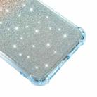 For iPhone XR Gradient Glitter Powder Shockproof TPU Protective Case(Orange Green) - 3