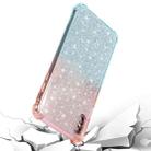 For iPhone XR Gradient Glitter Powder Shockproof TPU Protective Case(Orange Green) - 4