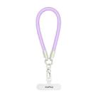 DUX DUICS Stoyobe PL-II Universal Silicone Phone Wrist Strap Anti-lost Lanyard(Purple) - 1