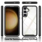 For Samsung Galaxy S24+ 5G Starry Sky Solid Color Series PC + TPU Phone Case with PET Film(Red) - 2
