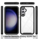 For Samsung Galaxy S23 FE 5G Starry Sky Solid Color Series PC + TPU Phone Case with PET Film(Royal Blue) - 2