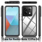 For Redmi Note 13 Pro 5G Starry Sky Solid Color Series PC + TPU Phone Case with PET Film(Royal Blue) - 2