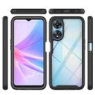 For OPPO A78 5G Starry Sky Solid Color Series PC + TPU Phone Case with PET Film(Royal Blue) - 2