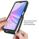 For OPPO A78 5G Starry Sky Solid Color Series PC + TPU Phone Case with PET Film(Royal Blue) - 3