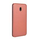 For Xiaomi Redmi 8A Carbon Fiber Texture Horizontal Flip TPU + PC + PU Leather Case with Card Slot(Brown) - 3
