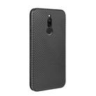 For Xiaomi Redmi 8 Carbon Fiber Texture Horizontal Flip TPU + PC + PU Leather Case with Card Slot(Black) - 3