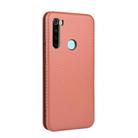 For Xiaomi Redmi Note 8T Carbon Fiber Texture Horizontal Flip TPU + PC + PU Leather Case with Card Slot(Brown) - 3