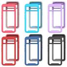 For Google Pixel 8 Starry Sky Solid Color Shockproof TPU Clear PC Phone Case(Pink) - 2