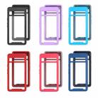For Google Pixel 7a Starry Sky Solid Color Shockproof TPU Clear PC Phone Case(Red) - 2