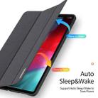 For iPad Air 2022 / 2020 10.9 DUX DUCIS Domo Series Horizontal Flip Magnetic TPU + PU Leather Case with Three-folding Holder & Pen Slot(Black) - 10