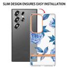 For Samsung Galaxy S25 Ultra 5G Flowers and Plants Series IMD TPU Phone Case(Orchid Peony) - 2