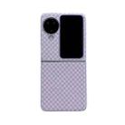 For OPPO Find N3 Flip Sparkling Diamond Rhombus PC Phone Case(Purple) - 1
