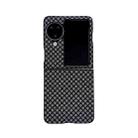 For OPPO Find N3 Flip Sparkling Diamond Rhombus PC Phone Case(Black) - 1
