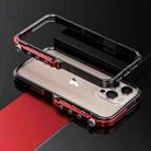 For iPhone 16 Pro Max Mechanical Armor Creative Metal Frame Aluminum Alloy Phone Case(Black) - 1