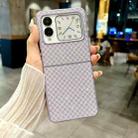 For Huawei nova Flip Sparkling Diamond Rhombus PC Phone Case(Purple) - 2