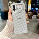 For Huawei nova Flip Sparkling Diamond Rhombus PC Phone Case(Silver) - 2