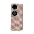 For Huawei Pocket 2 Sparkling Diamond Rhombus PC Phone Case(Gold) - 1