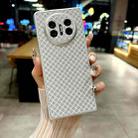 For Huawei Mate X3 / X5 Sparkling Diamond Rhombus PC Phone Case(Silver) - 2