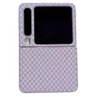 For Huawei Pura X Sparkling Diamond Rhombus PC Phone Case(Purple) - 1